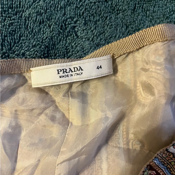 Prada Paisley Silk Skirt Vintage - Picture 4 of 9
